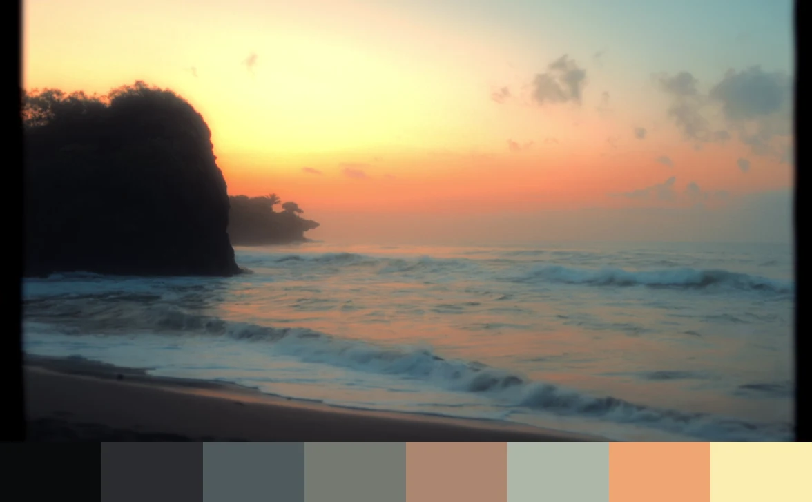 SOUTH OF JAVA Frame Palette 8