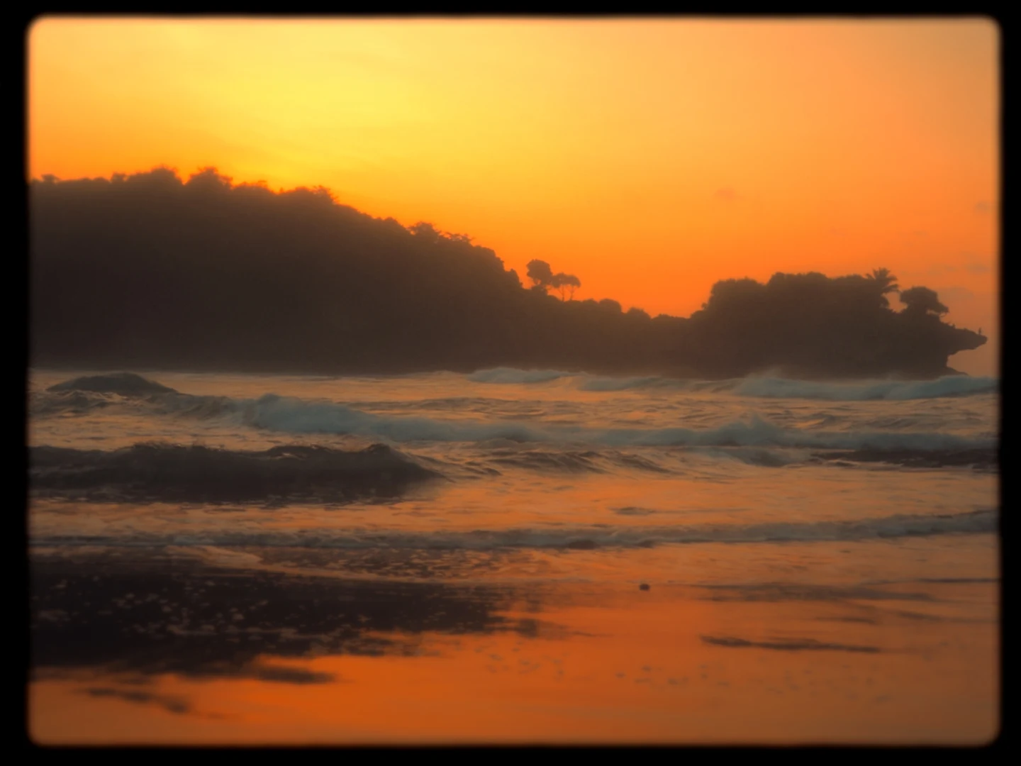 SOUTH OF JAVA — Pangandaran sunset